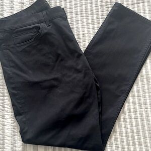 Men’s Theory Hayden Straight Leg Slim Fit Dark Navy Slacks Size 38 Like New